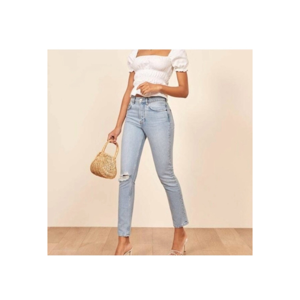 Reformation Julia High Rise Cigarette Jeans